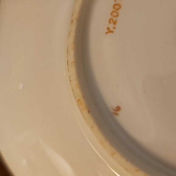 Antique COALPORT 1915 Gold Encrusted Pink Replacement Saucer #14E15 - Picture 8 of 8